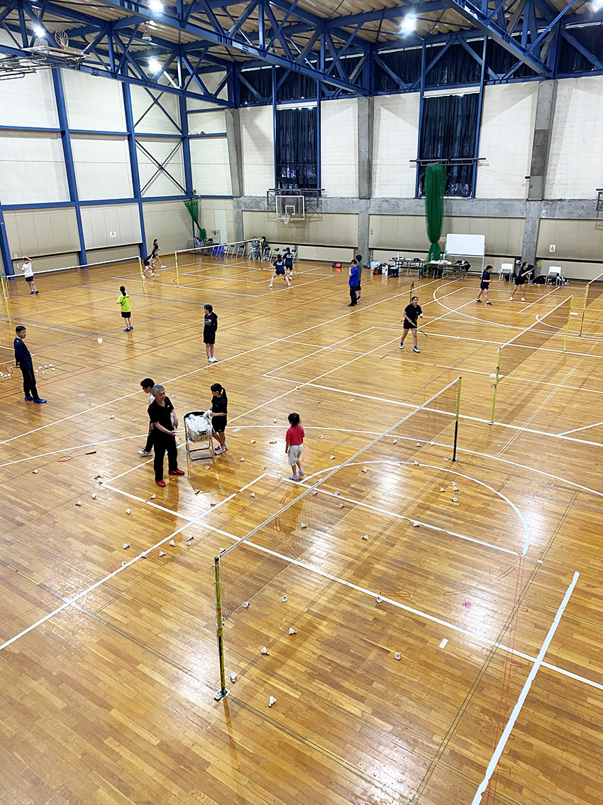 ノーススタージュニア釧路 バドミントン